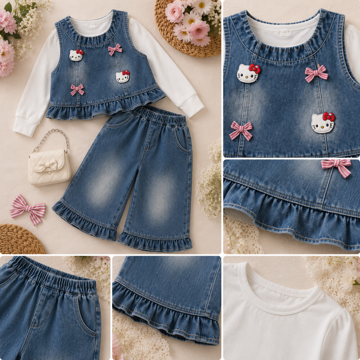 Minnie Denim Co-ord Set