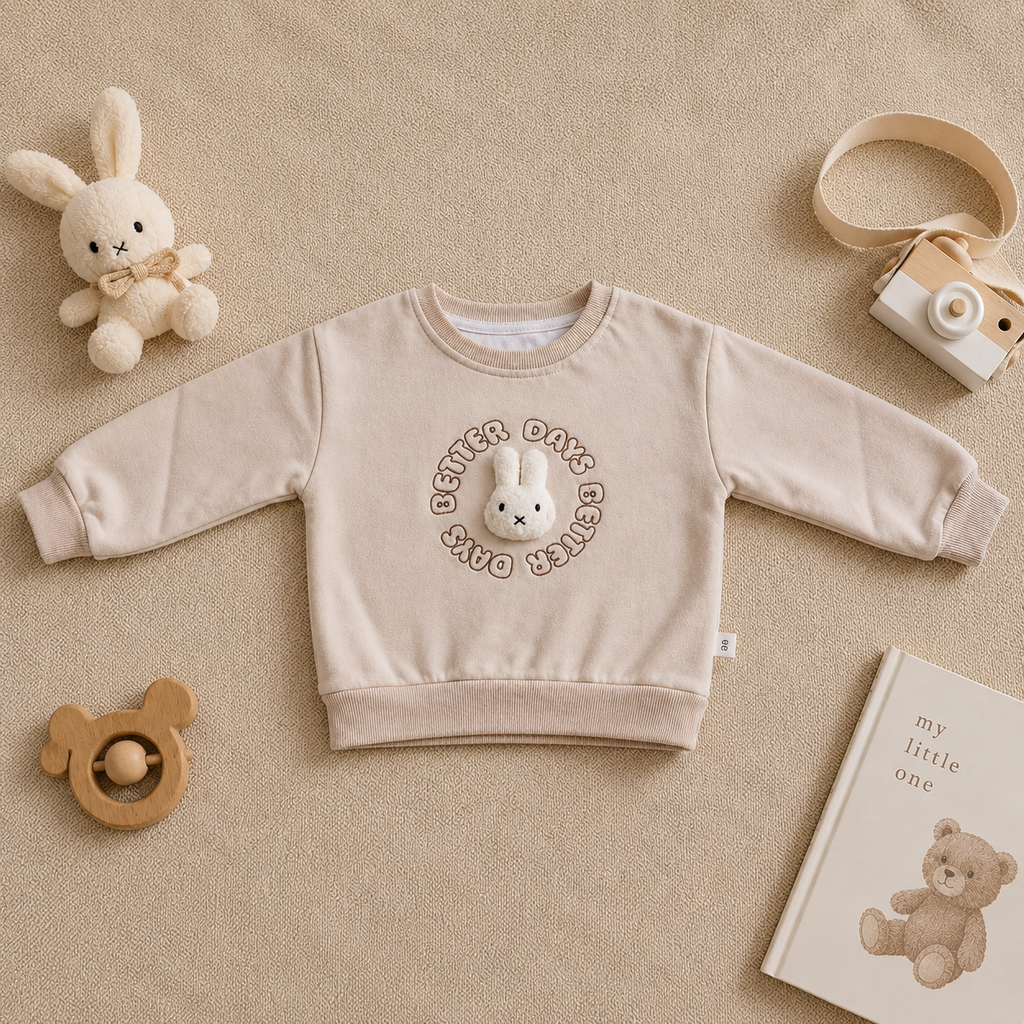 Cream Bunny - Sweater