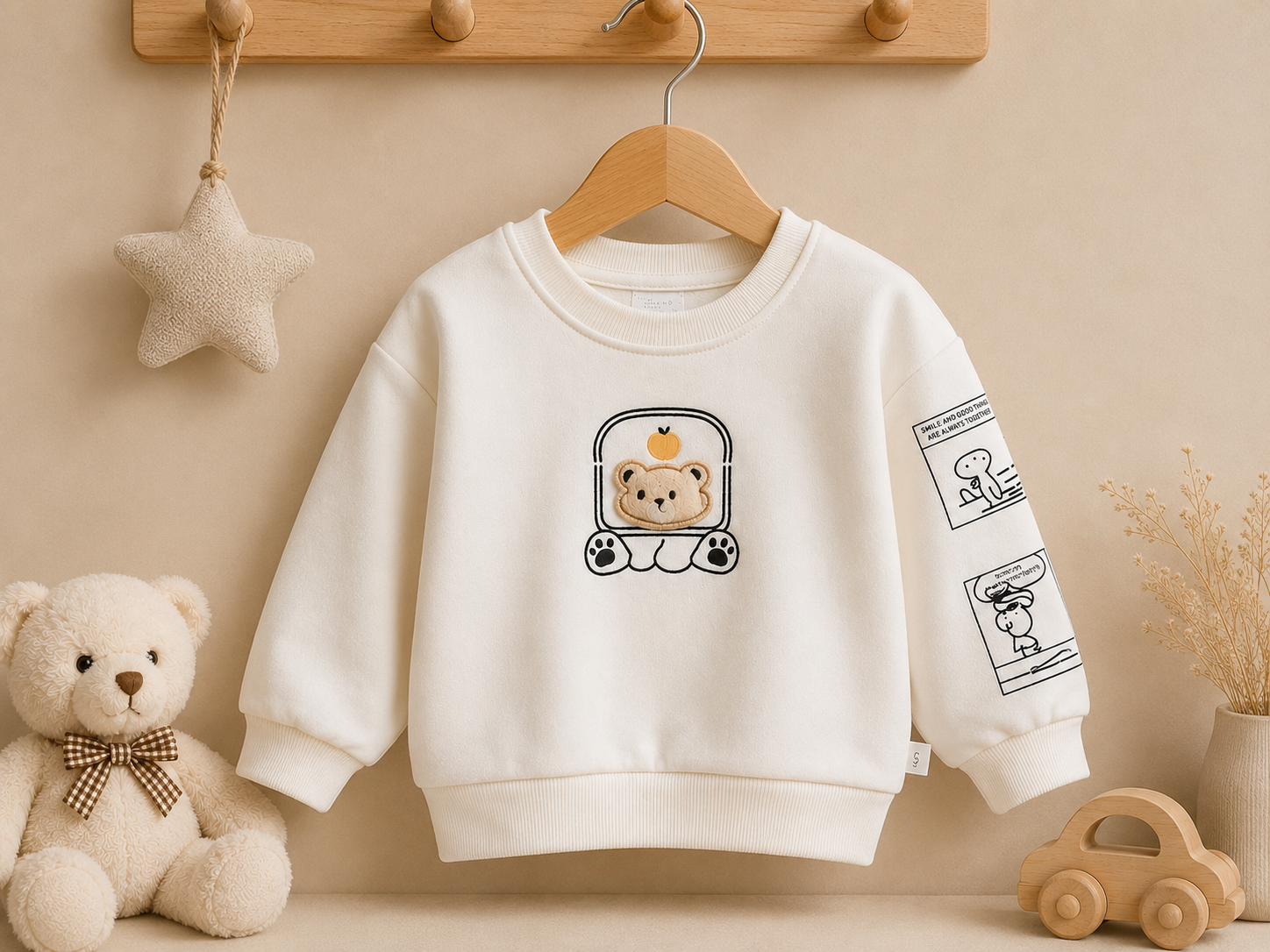 Cute Bear - Sweatshirt