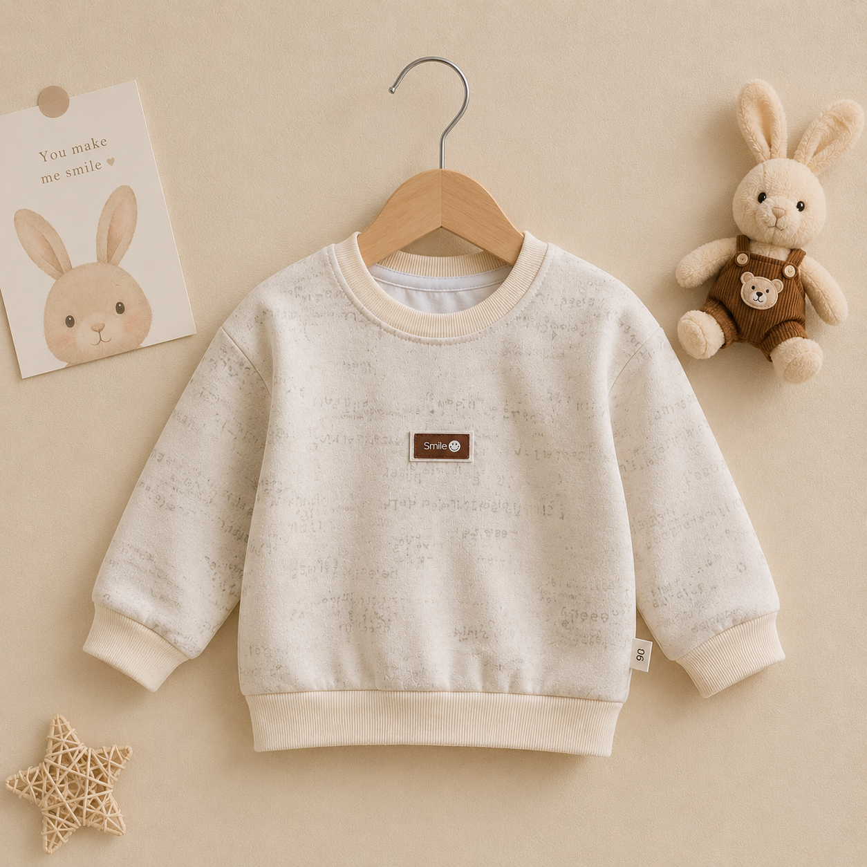 Grey Scribble - Sweater