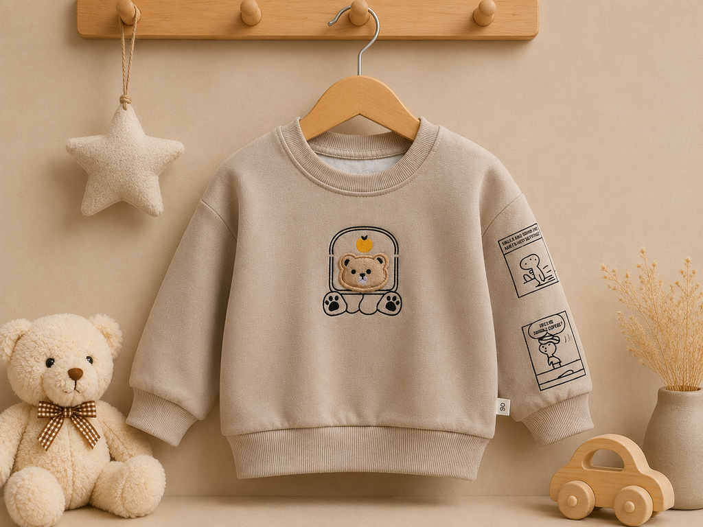 Honey Brown Bear - Sweater